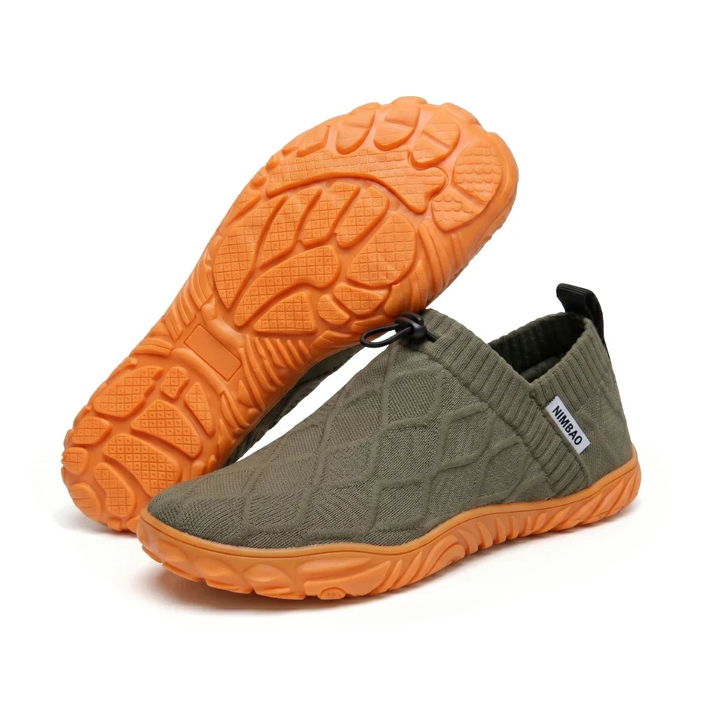 DouxPas™ – Chaussons Confort à Semelle Antidérapante