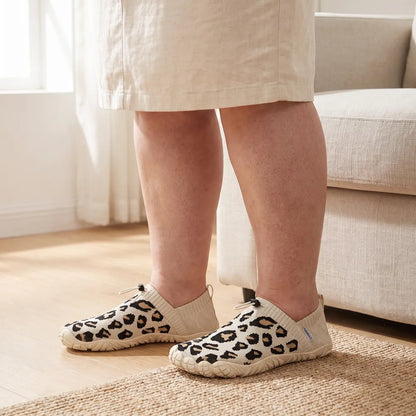 DouxPas™ – Chaussons Confort à Semelle Antidérapante