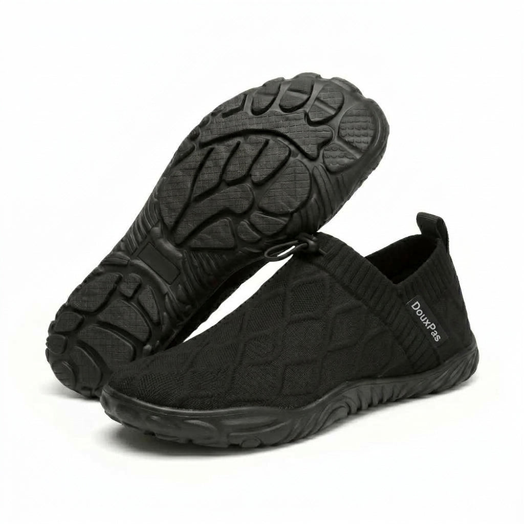 DouxPas™ – Chaussons Confort à Semelle Antidérapante