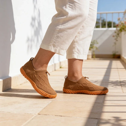 DouxPas™ – Chaussons Confort à Semelle Antidérapante