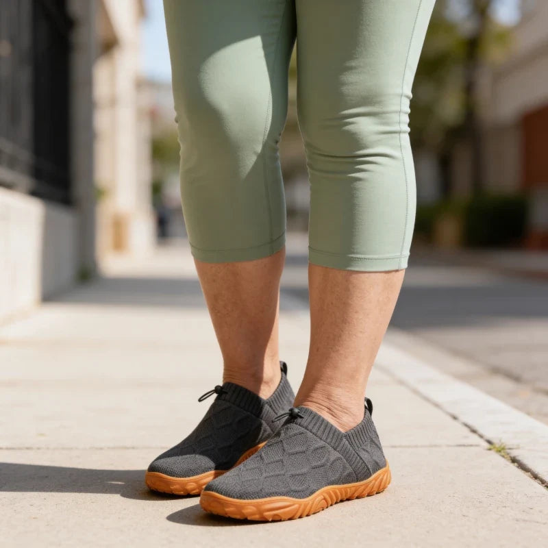 DouxPas™ – Chaussons Confort à Semelle Antidérapante
