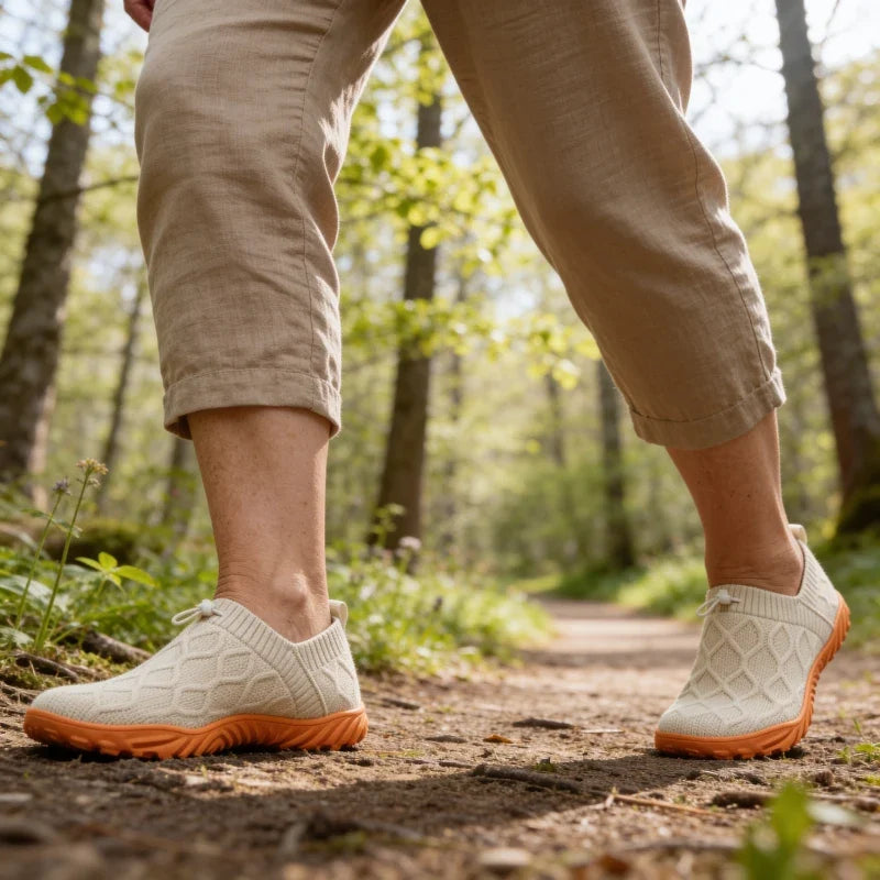 DouxPas™ – Chaussons Confort à Semelle Antidérapante