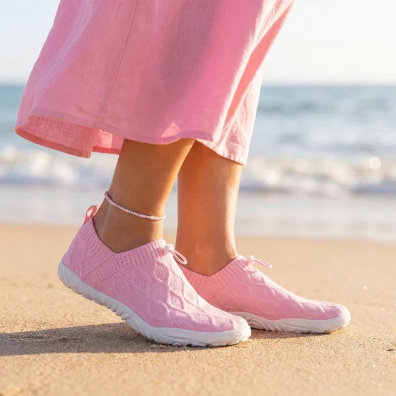 DouxPas™ – Chaussons Confort à Semelle Antidérapante