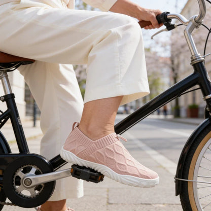 DouxPas™ – Chaussons Confort à Semelle Antidérapante