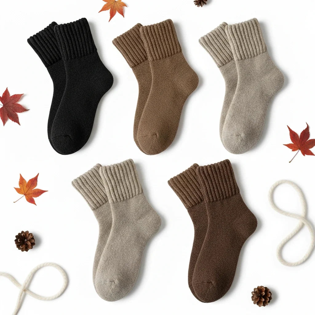 DouxPas™  – 5 Paires des chaussettes
