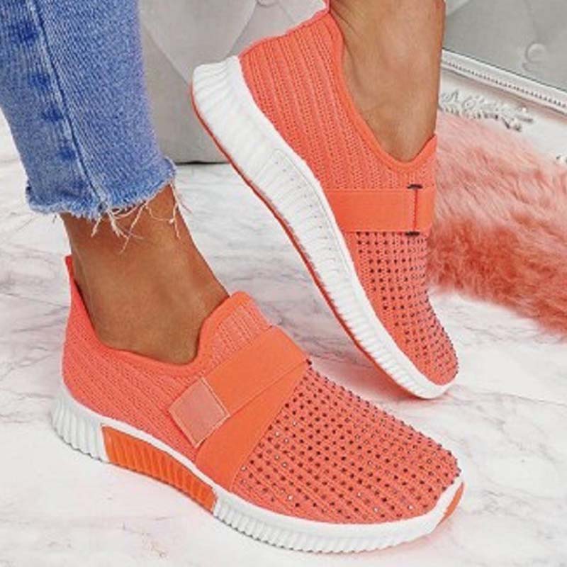 Tênis de caminhada o dia todo Joanete sapatos para mulheres